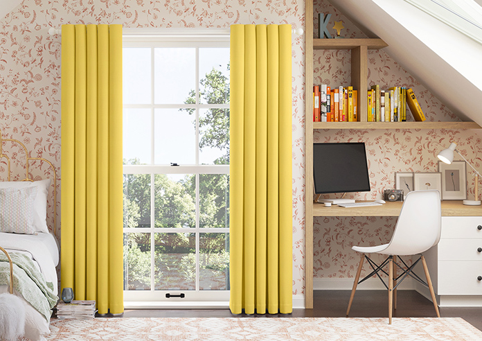 Vienna, Mustard - Made to Measure Curtains - Image 3